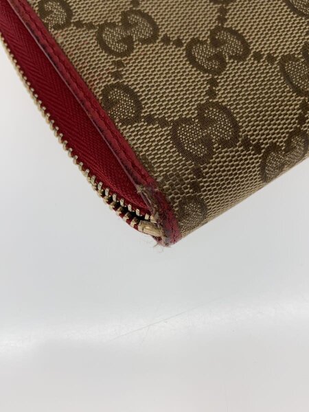 GUCCI(グッチ) / 長財布_GGキャンバス/キャンバス/RED/メンズ | 中古品