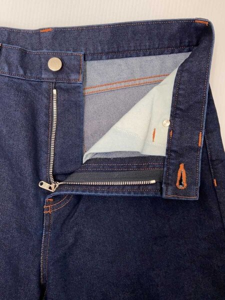 SOPHNET.(ソフネット) / ONE WASHED DENIM HEM ZIP PANTS/ボトム/S 