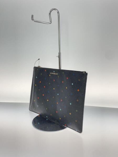 GIVENCHY(ジバンシィ) / クラッチバッグ/レザー/BLK/総柄 | 中古品の 