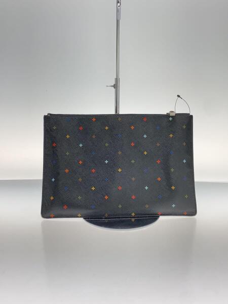 GIVENCHY(ジバンシィ) / クラッチバッグ/レザー/BLK/総柄 | 中古品の 