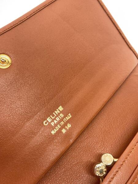 CELINE(セリーヌ) / 長財布/レザー/BRW/無地/レディース/M14