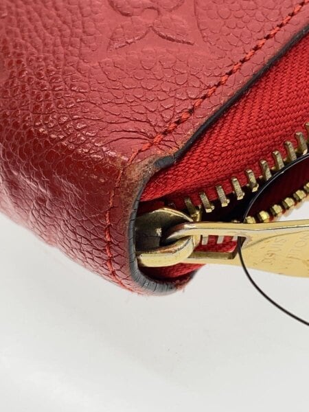 た*ー様 LOUIS VUITTON アンプラント ジッピーパース 赤 レ LOUIS VUITTON(ルイヴィトン) / ジッピー・ウォレット_モノグラム