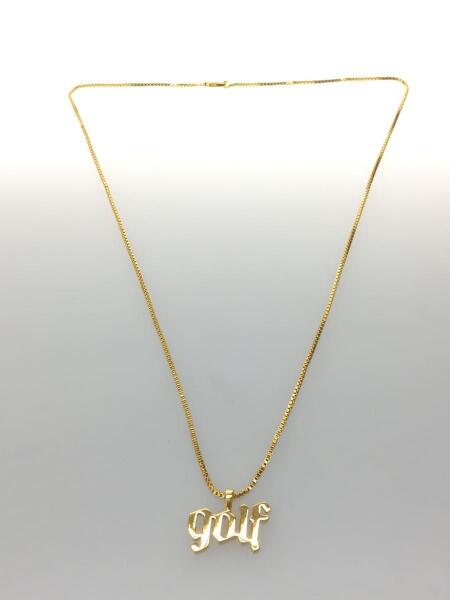 GOLF WANG(ゴルフワン) / ネックレス/ロゴ/GLD/トップ有/メンズ | 中古 