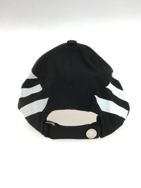 OFF-WHITE(オフホワイト) / CUT OFF/キャップ/コットン/BLK/メンズ
