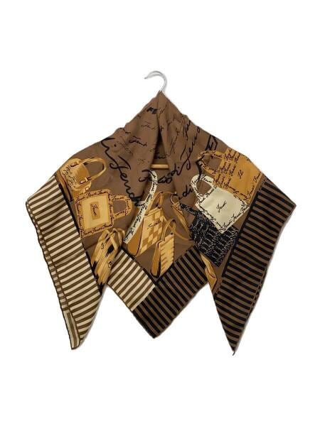 FENDI(フェンディ) / スカーフ/シルク/BRW/バッグ柄/レディース | 中古