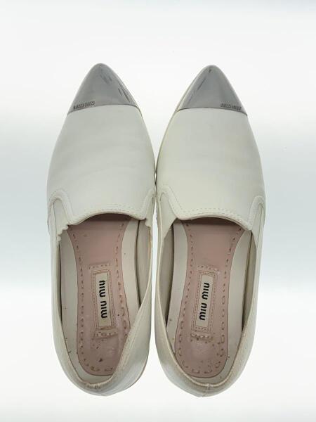 MIU MIU(ミュウミュウ) / メタルトゥスリッポン/ローカットスニーカー  