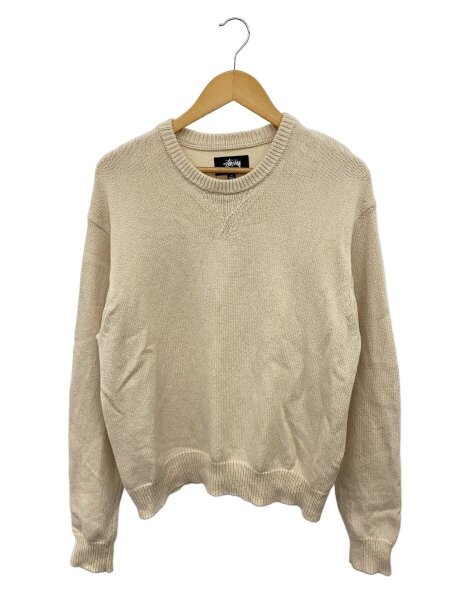 STUSSY(ステューシー) / ニット・セーター(厚手)/M/ウール/BEG | 古着