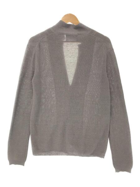 EMPORIO ARMANI グレー ニットカーディガン 46 EMPORIO ARMANI グレー ニットカーディガン 46 【公式通販】
