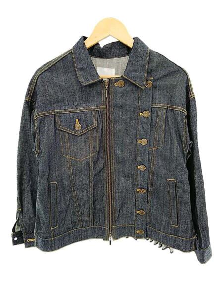 ジャケット・アウター EZUMi BACK PLEATS DENIM JACKET Yasutoshi Ezumi(ヤストシエズミ) / Back pleats denim jacket/Gジャン