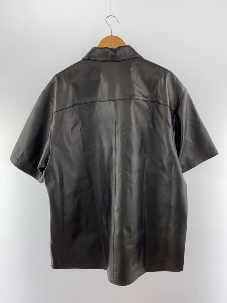 Supreme(シュプリーム) / S/S Leather Work Shirt/XL/レザー/BLK 