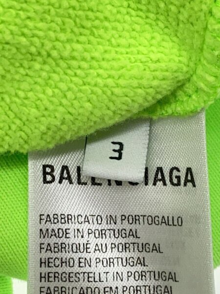 BALENCIAGA(バレンシアガ) / 22SS/Acid Arab/3/コットン/GRN | 古着の