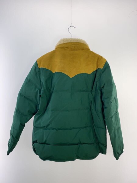 TMT / ダウンジャケット/L/ナイロン/GRN/TJK-F1503 TMT(ティーエムティー) / レザーコンビネーションダウン/L/ナイロン