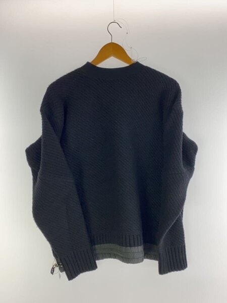 sacai(サカイ) / ニット・セーター(厚手)/1/ウール/ブラック/21-02614M