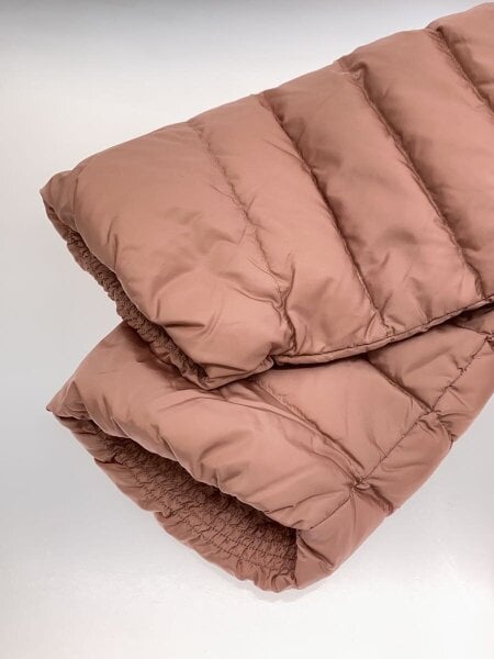 MIU MIU(ミュウミュウ) / 七分袖ダウンジャケット/36/ナイロン/PNK