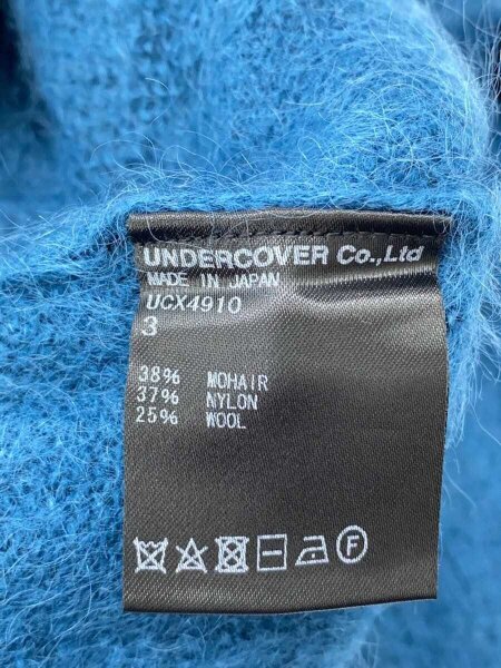 UNDERCOVER(アンダーカバー) / ニット・セーター(厚手)/3/モヘア/BLU