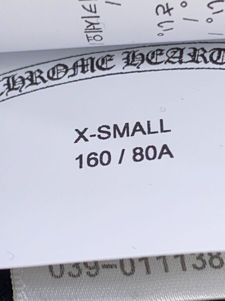 CHROME HEARTS(クロムハーツ) / Tシャツ/XS/レーヨン/BLK/プリント/039