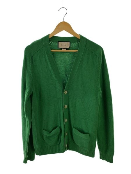 GUCCI(グッチ) / カーディガン(厚手)/M/ウール/GRN/694788 XKCD5