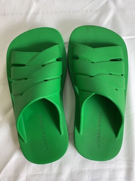 BOTTEGA VENETA(ボッテガヴェネタ) / サンダル/39/GRN// | 中古品の