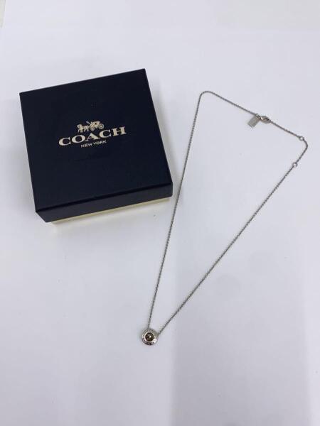 COACH(コーチ) / ネックレス/SILVER/カラーストーン/SLV/トップ有 