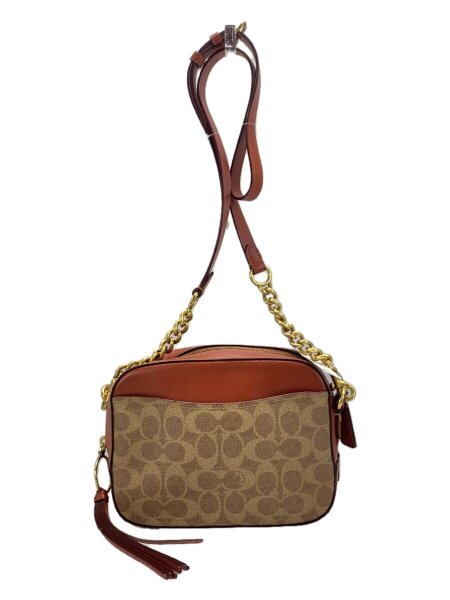 COACH(コーチ) / ショルダーバッグ/レザー/BRW/総柄/31208 | 中古品の 