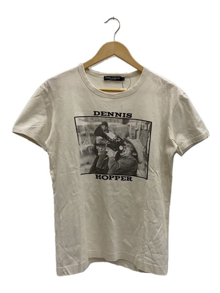 DOLCE&GABBANA(ドルチェアンドガッバーナ) / Tシャツ/44/コットン/IVO 