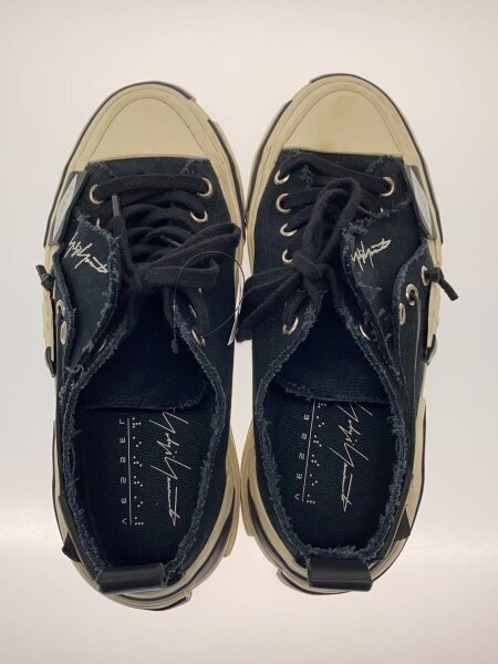 YOHJI YAMAMOTO(ヨウジヤマモト) / ローカットスニーカー/24.5cm/BLK 