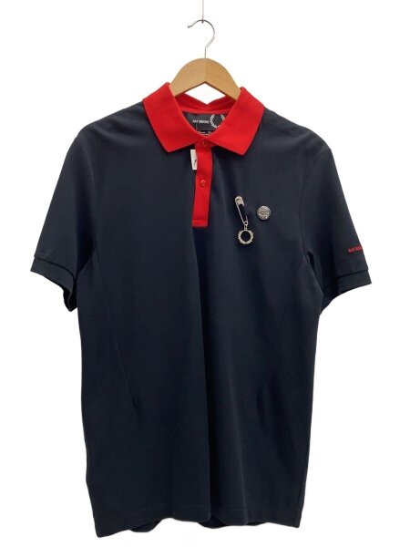RAF SIMONS 2007SS ポロシャツ サイズ44 ラフシモンズ Raf Simons ロゴ