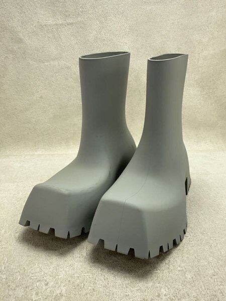 BALENCIAGA(バレンシアガ) / ブーツ/27.5cm/GRY/TROOPER RUBBER BOOT 
