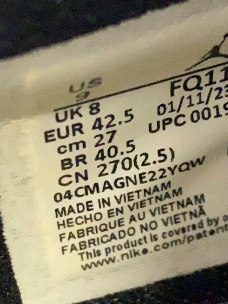 NIKE(ナイキ) / ローカットスニーカー/27cm/WHT/FQ1154-100 | 中古品の