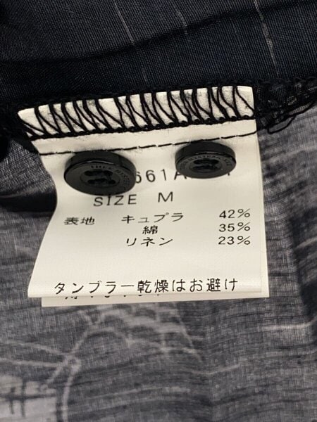 THEE HYSTERIC XXX / 半袖シャツ/M/--/GRY/総柄/0661AH04 THEE HYSTERIC XXX(ジィヒステリックトリプルエックス) / 半袖シャツ/M