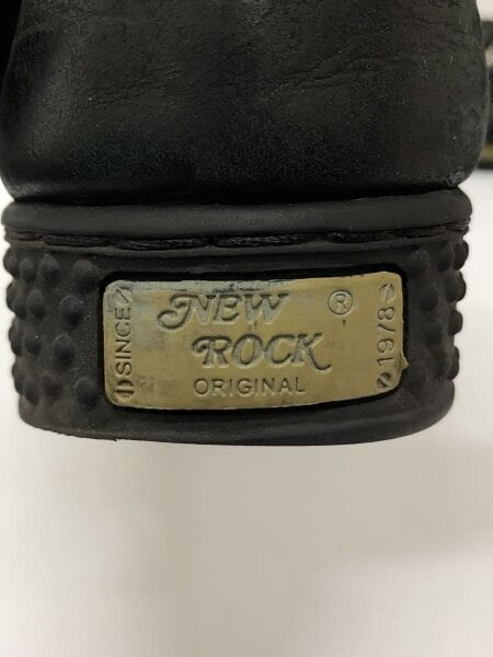 NEW ROCK(ニューロック) / レースアップブーツ/40/BLK | 中古品の販売