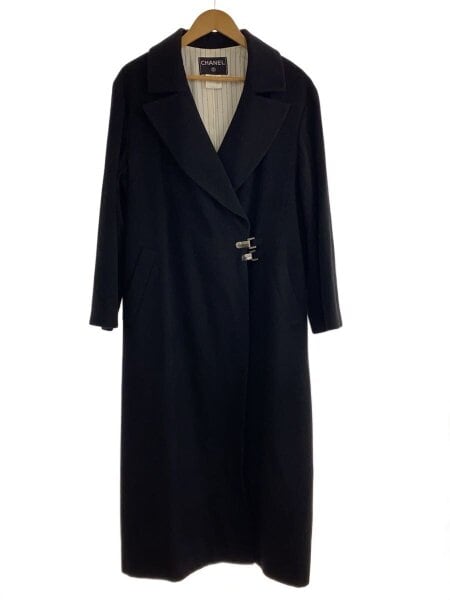 CHANEL(シャネル) / コート/36/カシミア/BLK/無地/P13776W02534