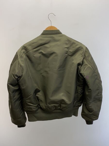 AVIREX(アヴィレックス) / フライトジャケット/S/ナイロン/KHK/無地