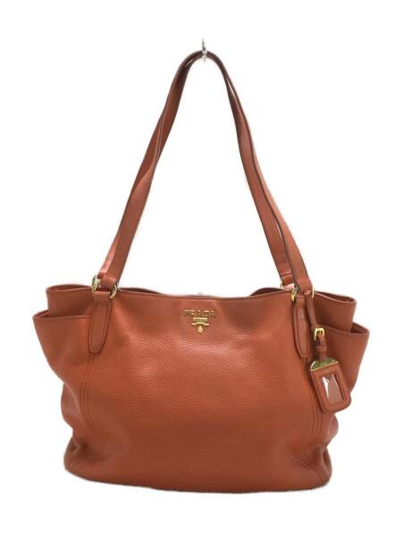 PRADA(プラダ) / VIT.DAINO PAPAYA TOTE BAG/トートバッグ/レザー 