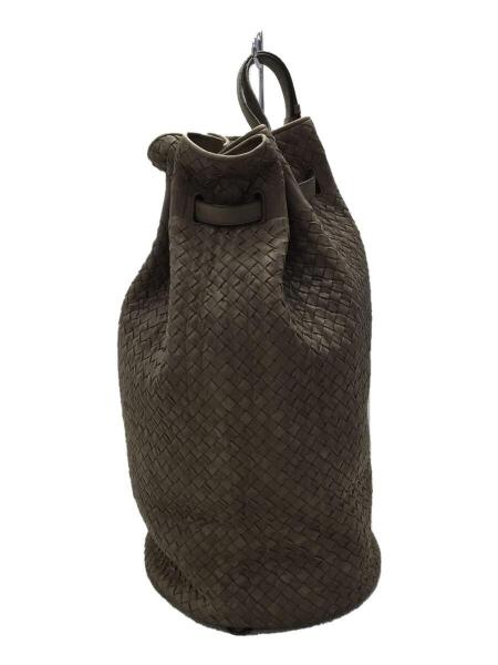 ボッテガヴェネッタ ヴィンテージ イントレチャートこげ茶 ショルダーバッグ Bottega Veneta ボッテガ・ヴェネタ イントレチャート ワンショルダー