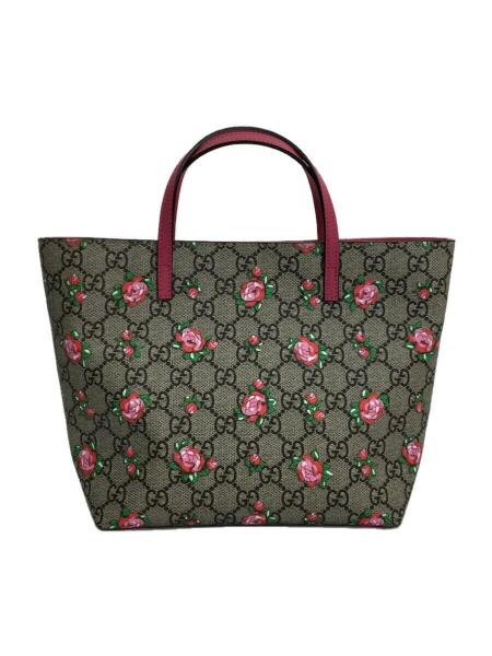 GUCCI(グッチ) / トートバッグ GGスプリーム チルドレンズ/PVC/ピンク 