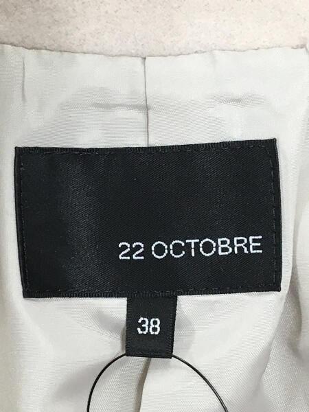 22 OCTOBRE(ヴァンドゥーオクトーブル) / チェスターコート/38/ウール 