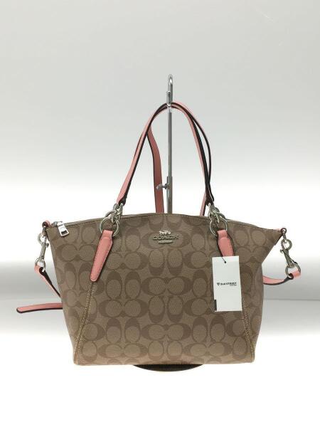 コーチ ハンドバッグ シグネチャー レザー ピンク コーチ COACH