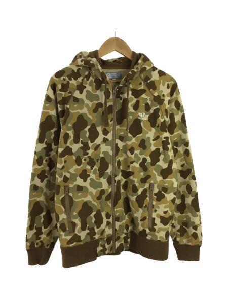 STUSSY(ステューシー) / カモフラジップパーカー/L/コットン/マルチ 