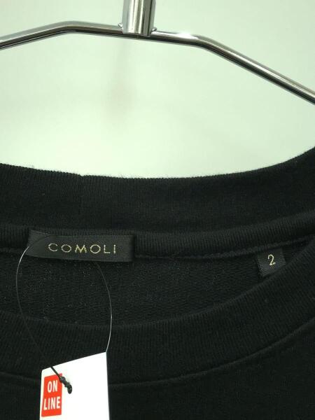 COMOLI(コモリ) / コットンシルク長袖クルー/ロンT/2/コットン 