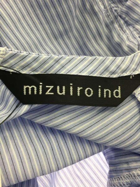 mizuiro ind(ミズイロインド) / トップス/FREE/コットン/BLU 