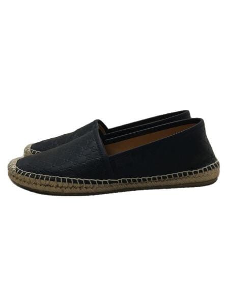 GUCCI(グッチ) / マイクロシマ エスパドリーユ/38/BLK/レザー/567106 