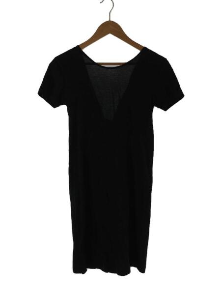 YVES SAINT LAURENT(イヴサンローラン) / ワンピース/34/コットン/BLK 