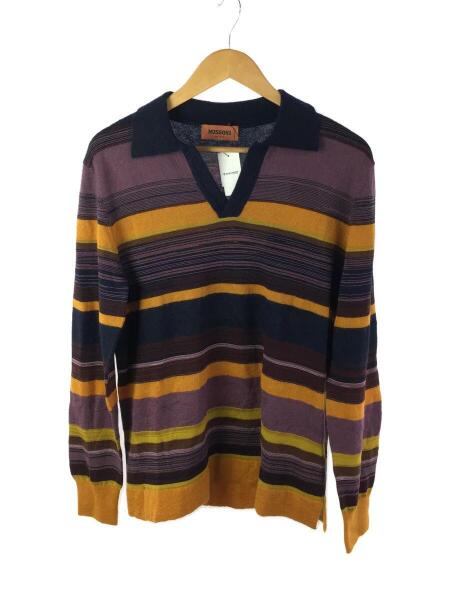 MISSONI(ミッソーニ) ⁄ ニットポロシャツ⁄46⁄マルチカラー MISSONI