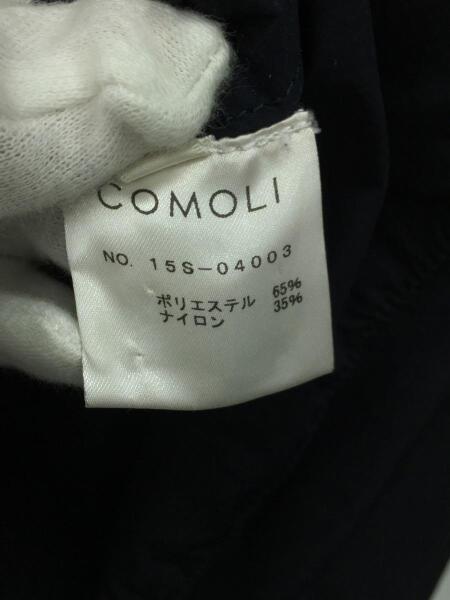 COMOLI(コモリ) / COMOLI コモリコート/2/ポリエステル/ブラック/無地
