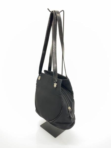 LOEWE(ロエベ) / ショルダーバッグ/ナイロン/レザー/BLK/無地 | 中古品 