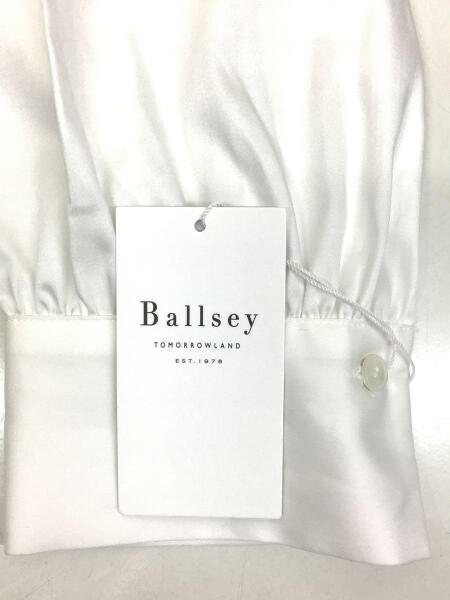 BALLSEY(ボールジィ) / 22AW/襟フリルリボン長袖ブラウス/36/コットン 