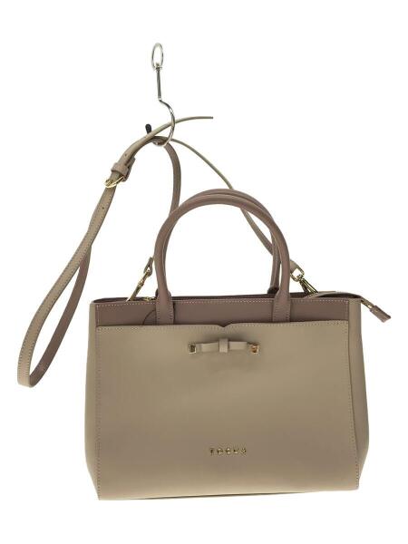 TOCCA リボントートバッグ ショルダーバッグ 2way ベージュ トッカ