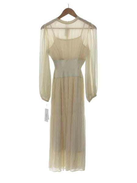 FRAY I.D / 長袖ワンピース/0/ポリエステル/PNK/FWFO231051// FRAY I.D(フレイアイディー) / 長袖ワンピース/0/ポリエステル/CRM