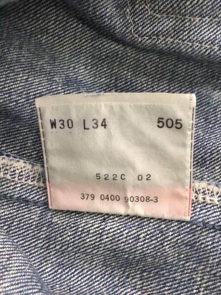 Levi's(リーバイス) / ストレートパンツ/30/コットン/IDG/無地/505